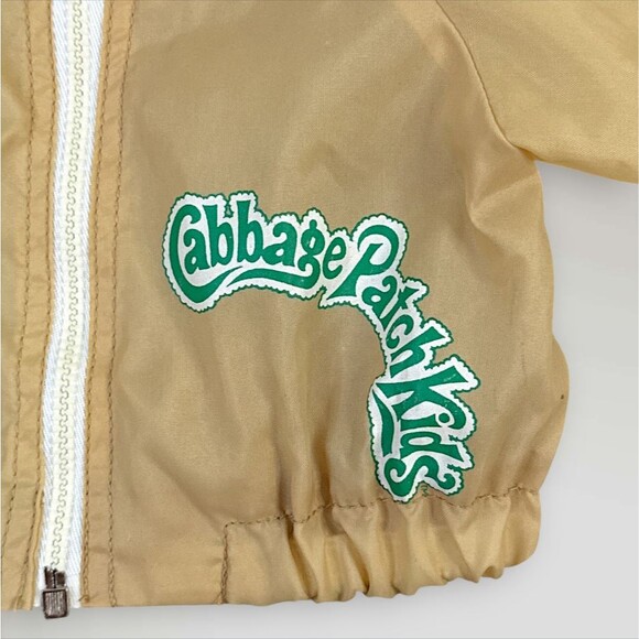 Vintage Cabbage Patch Kids CPK Yellow Zip Up Jacket and Blue Jeans Pants - Picture 3 of 7